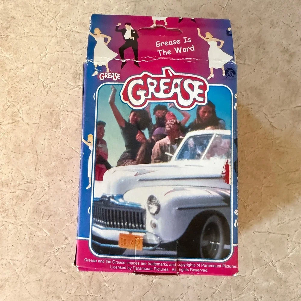 NECA Grease Movie Glassware Set 2002 Paramount Pictures Shot Glass Shooters 2pc